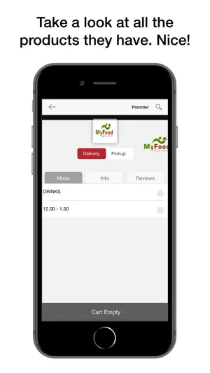 MyFood Delivery Ordering app截图3