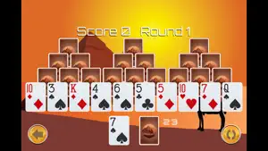 Tri Peaks Solitaire Redux截图1