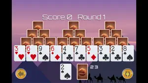 Tri Peaks Solitaire Redux截图3