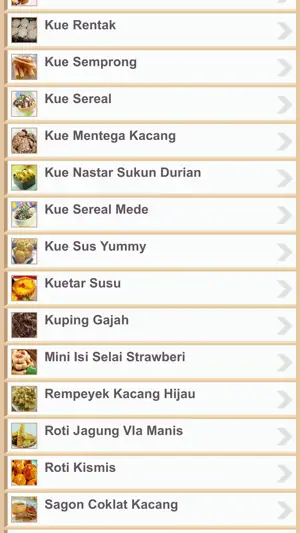 Resep Kue Kering Indonesia截图2