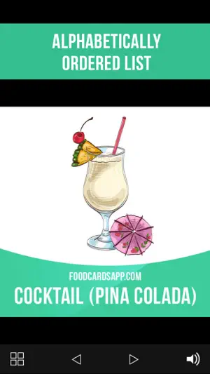 Food Cards in English截图4