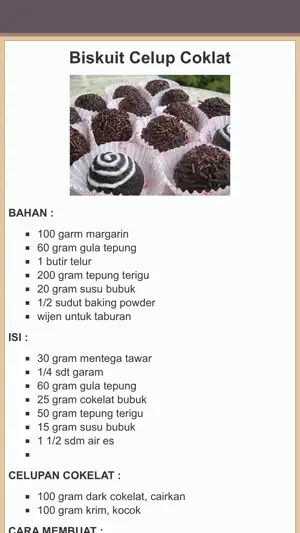 Resep Kue Kering Indonesia截图3