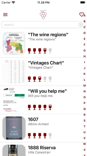 Amarone wine database截图4