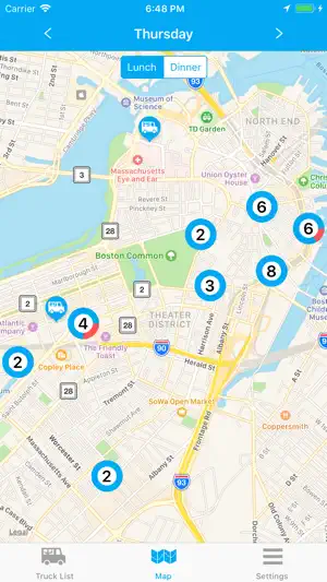 Boston Food Truck Schedule截图3