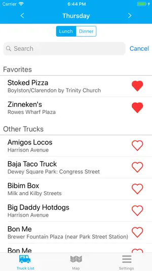 Boston Food Truck Schedule截图1