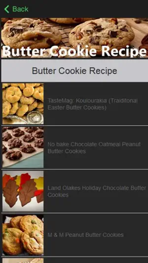 Butter Cookie Recipe截图1