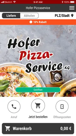 Hofer Pizzaservice截图1