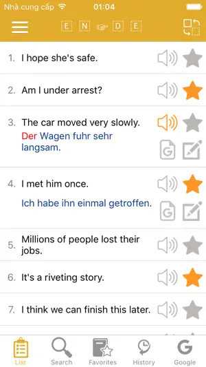 English - German Common Phrases截图1