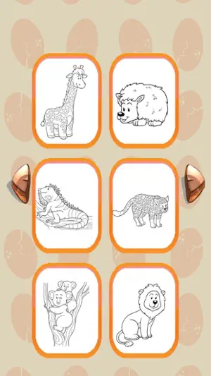 ABC Animals Coloring Book截图4