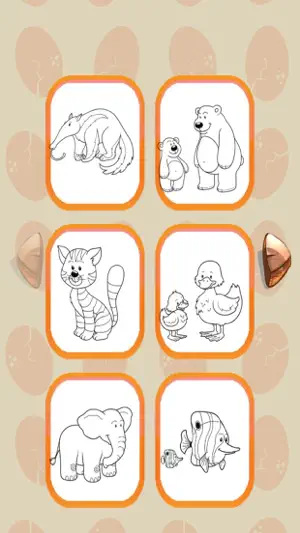 ABC Animals Coloring Book截图5