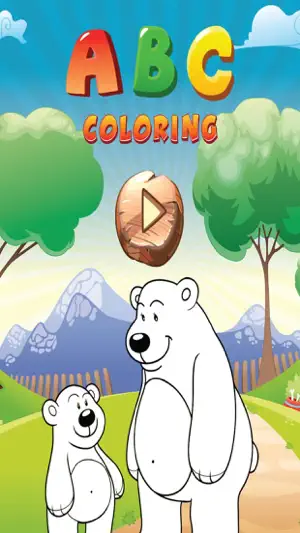 ABC Animals Coloring Book截图1