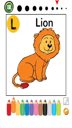 ABC Animals Coloring Book截图2