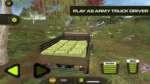 Army Cargo Truck Mission 3D截图3